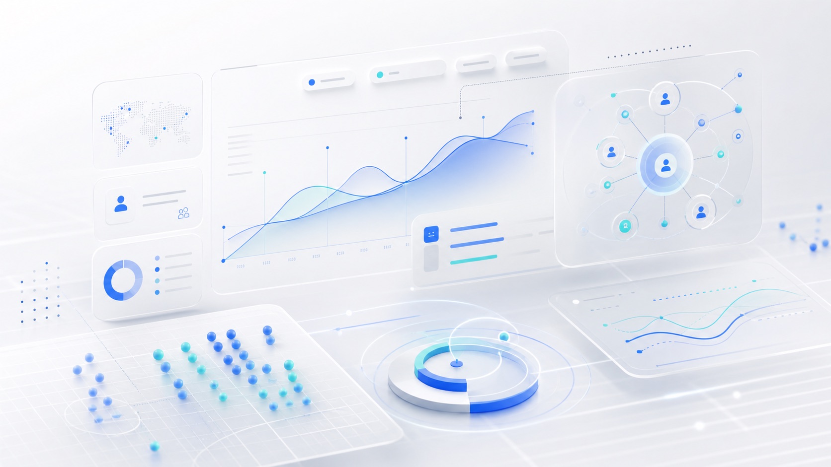 Abstract advertiser media planning and performance intelligence system